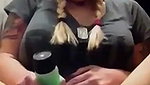 Blonde amateur vibes and super squirts on cam