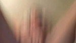 Cute busty amateur girl stripteasing and fingering pussy on webcam