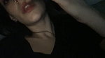 Cute horny teen licks her cum off her fingers on cam