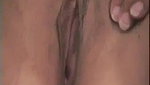 girlfriend rubbing clit till intense pulsating orgasm close up