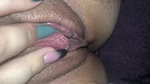 horny amateur girl playing with her wet juicy pussy on cam