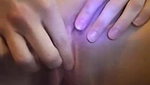 horny teen fingering her very wet pussy on cam