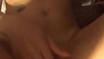 Hot busty girlfriend fingering pussy till super squirting orgasm