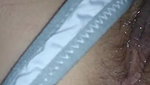 very wet girlfriend pussy closeup