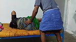A Stepmother Wearing a Saree She Was Hide Watching Me Masturbating While Watching Porn Video
