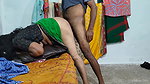 A Stepmother Wearing a Saree She Was Hide Watching Me Masturbating While Watching Porn Video