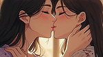 AI Generated Kissing Cartoon content, Uncensored video of 18 Year old Anime Girl, 3D Porn Cartoon on closeup by Kiidzy Animates