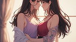 AI Generated Kissing Cartoon content, Uncensored video of 18 Year old Anime Girl, 3D Porn Cartoon on closeup by Kiidzy Animates