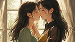 AI Generated Kissing Cartoon content, Uncensored video of 18 Year old Anime Girl, 3D Porn Cartoon on closeup by Kiidzy Animates