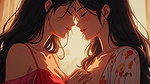AI Generated Kissing Cartoon content, Uncensored video of 18 Year old Anime Girl, 3D Porn Cartoon on closeup by Kiidzy Animates