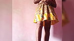 Ammu kutty small skirt fassion walking pusssy show