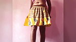 Ammu kutty small skirt fassion walking pusssy show