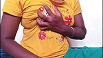 ammu yellow t-shirt remove the boobs massage