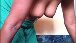 ammu yellow t-shirt remove the boobs massage