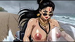 Beach Breastes Buttocks Bubble Body