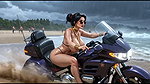 Beach Breastes Buttocks Bubble Body