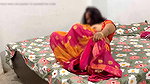 Beautiful newly married indian bhabhi big boobs hot sex in colour full dress