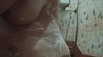 Bengali house wife fingering, breast milk and bathing video