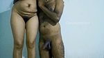 Tamil couple enjoyed sex in Desi standing position.