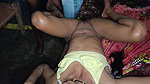 Calling the stepsister and her in the bedroom vigorously