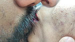 Couple lip lock romance, Malayali hot couple lip lock romance