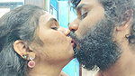 Couple lip lock romance, Malayali hot couple lip lock romance