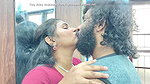 Couple lip lock romance, Malayali hot couple lip lock romance