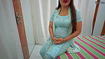 Cylinder de do bhaiya pls- Indian neighbour’s hot wife fucked exchange of cylinder, got cum on hairy pussy