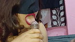 Desi bhabhi in period handjob