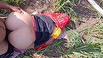 Desi girl’s outdoor Indian village girl outside