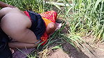 Desi girl’s outdoor Indian village girl outside