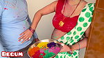Holi Par Chachi Ke Bra Ka Color Tha Laal, Stairs Par Chod Kar Kardiya Unko Behaal