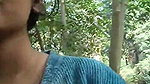 Bengoli Beautiful Teen Girl Showing boobs and back to her lover in park