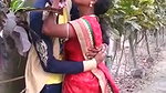 Desi Village Bhabhi Enjoying with Young Lover Outdoor
