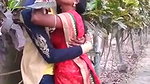 Desi Village Bhabhi Enjoying with Young Lover Outdoor