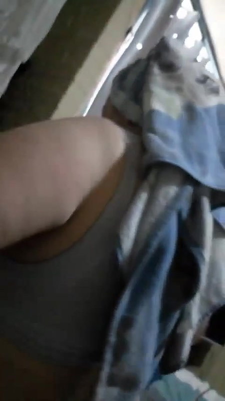 MILF Big Naked BOOBS and ASS capture by hubby