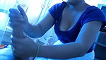 Asian masseuse cumshot