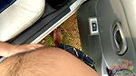 Risky PUBLIC SEX in Car Outdoor Forest Fuck Step Sister
