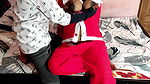 Step Brother Gets His Christmas Wish From Her Step Sister ! Merry Xmas Santa Claus Sex