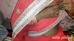 Desi Indian aunty stripped naked in saree