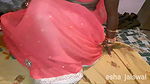Desi Indian aunty stripped naked in saree