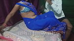 Have fun with maid ki in full mouth and see her in full blue sari