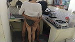 Sexy Girlfriend In kitchen
