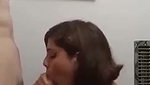 NRI Babe sucking BF cock n Taking cum