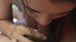 Teen Girlfriend Gives deep Blowjob