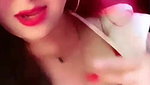 Sanjana Deep Cleavage Show on Tango Live