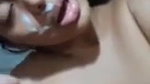 Cute Desi Girl Facial With Cum