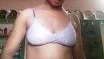 Desi sexy villagw wife open her dress