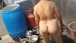 Big ass bhabi before bath