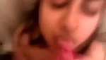 Cute Girl Quick Sucking Lover Dick